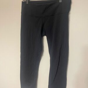 Lululemon luon crop leggings black women’s sz 8